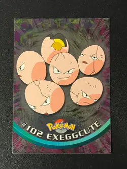 Exeggcute 102 Pokemon Topps HOLO - Image 1