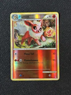Flareon 44/95 Call Of Legends Reverse Holo Pokemon Card - Image 1