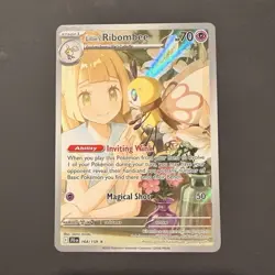 2025 Pokemon Journey Together Lillie's Ribombee 164/159 NM - Image 1