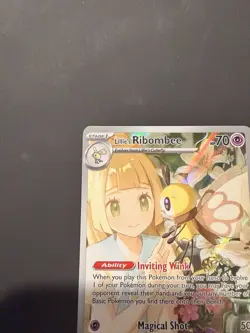 2025 Pokemon Journey Together Lillie's Ribombee 164/159 NM - Image 3