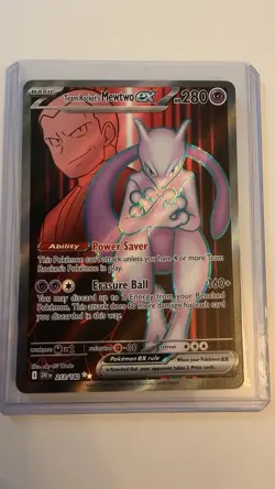 Pokemon TCG Team Rocket's Mewtwo 213/182 - Image 1