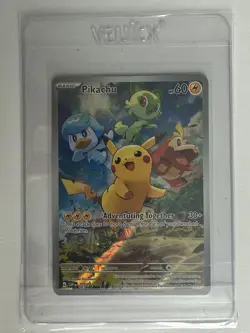Pikachu SVP 027 - Pokemon TCG - Scarlet & Violet Promo Card - Image 1