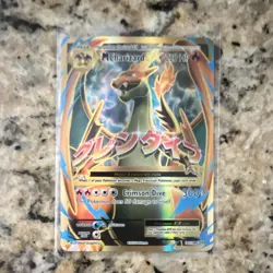 Pokemon TCG M Charizard EX 101/108 Full Art Holo Japanese 2016 - Image 1