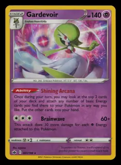 Gardevoir 061/198 Holo Rare Chilling Reign Pokemon Holo Near Mint - Image 1