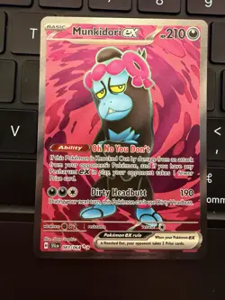 Munkidori ex 083/064 Sv: Shrouded Fable Ultra Rare Full Art Pokemon TCG NM - Image 1