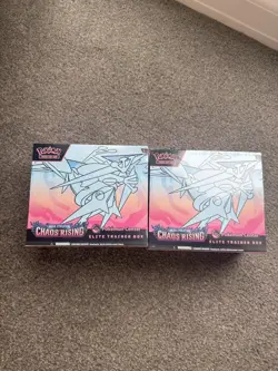 2x Chaos Rising Pokemon Center Elite Trainer Box ETB (Brand New & Sealed)✅ - Image 2