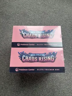 2x Chaos Rising Pokemon Center Elite Trainer Box ETB (Brand New & Sealed)✅ - Image 5
