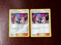 Jessie And James 58/68 Holo + Reverse Holo - Hidden Fates - Pokemon NM - Image 1