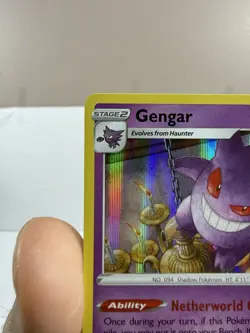 Pokemon Gengar 066/196 Lost Origin Holo Rare - Image 4