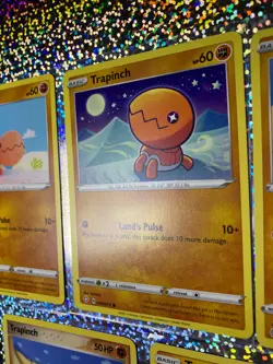 Pokemon TCG Regular Trapinch: Power Keepers 68/108; Cosmic Eclipse 108/236 - Image 4