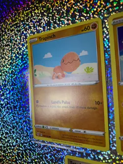 Pokemon TCG Regular Trapinch: Power Keepers 68/108; Cosmic Eclipse 108/236 - Image 5