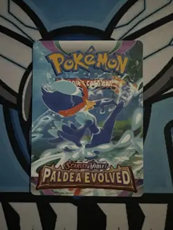 Quaquaval Paldea Evolved Prerelease Trainer Tips Art Card Tinkaton And Pelipper - Image 1