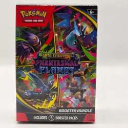 Pokemon TCG Mega Evolution Phantasmal Flames Booster Bundle Sealed - Image 1
