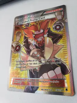 Pokemon TCG XY Phantom Forces Full Art Trainer Lysandre's Trump Card 118/119 LP - Image 3