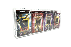 Acrylic Case fits 4x Yugioh Vintage Theme decks hardcover protection box - Image 1