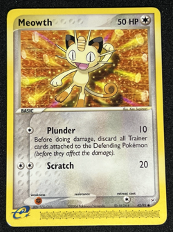 Meowth 42/95 EX Team Magma vs Team Aqua WOTC e-Series Common Pokemon Card MP - Image 1