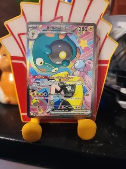 Pokemon Iono's Bellibolt ex 279/217 SV02 Paldea Evolved Full Art Holo Rare Card - Image 1