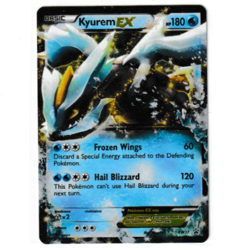 Kyurem EX BW37 Black & White Black Star Promo Pokemon Card - Image 1