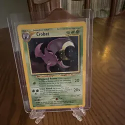 Pokemon TCG Crobat Neo Revelation 04/64 Holo Rare 90 HP Unlimited English - Image 1