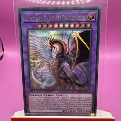 YuGiOh! Light and Darkness Dragonlord INFO-EN034 Ultra Rare 1st Ed - Image 1