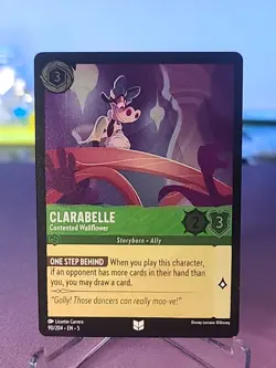 Clarabelle - Contented Wallflower FOIL Lorcana Shimmering Skies 90/204 - Image 1