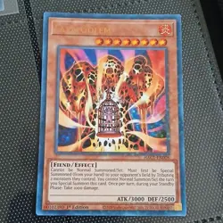 Yu-Gi-Oh! Lava Golem HAC1-EN008 Hidden Arsenal 1st Ed ATK 3000 DEF 2500 - Image 1
