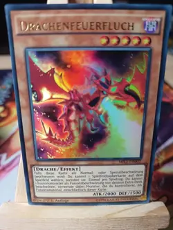 DRACHENFEUERFLUCH MIL1-DE002 Ultra Rare Deutsch NM YUGIOH - Image 1