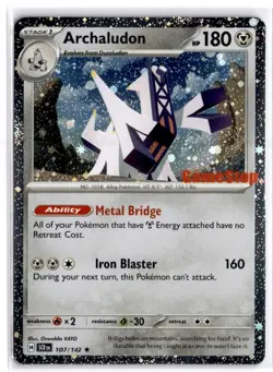 Archaludon (Cosmos Holo) (Gamestop Exclusive) 107/142 Miscellaneous Cards &... - Image 1