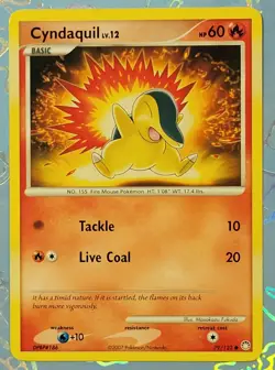 Cyndaquil 79/123 Mysterious Treasures Pokemon Card LP - Image 1