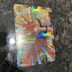 SS Son Goku Majin Showdown PRERELEASE Foil Dragon Ball Super Card Game | NM - Image 3