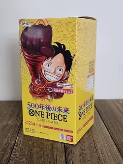 ONE PIECE Card Game Future 500 Years Later OP-07 Booster Box Factory Taped Japan - Image 1