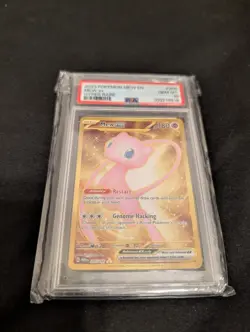 2023 Pokemon Mew EX Hyper Rare Holo Card #205/165 Scarlet & Violet En-151 PSA 10 - Image 1