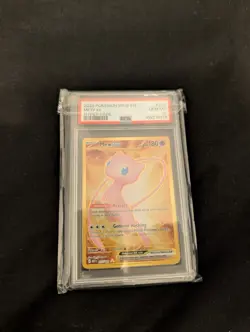 2023 Pokemon Mew EX Hyper Rare Holo Card #205/165 Scarlet & Violet En-151 PSA 10 - Image 2