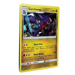 Pokemon Garchomp SM Ultra Prism 99/156 Reverse Holo Rare Card NM - Image 3