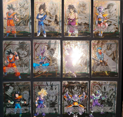 COMPLETE SET Gold Energy Marker Dragon Ball Super Fusion World (E01) - 12 cards - Image 1