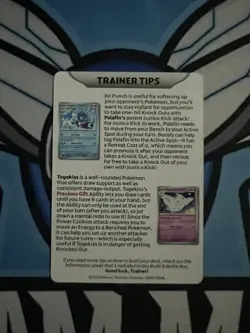 Tyranitar Obsidian Flames Prerelease Trainer Tips Pokemon Card Palafin Togekiss - Image 2