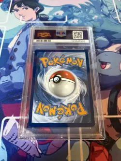 Pokemon Deino White Flare Holo Full Art Card 146/086 TCG PSA 9 - Image 2