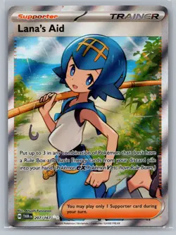 Lana's Aid SV06: Twilight Masquerade #207/167 Ultra Rare,Holo Pokemon Card - Image 1