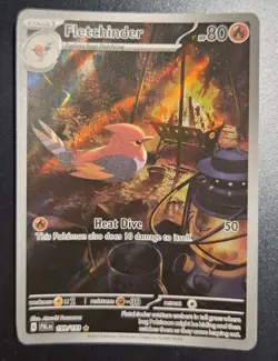 Fletchinder - 199/193 Paldea Evolved 2023 Illustration Rare Holo Pokemon Card - Image 1