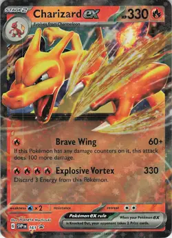 Charizard ex Holo Promo SV: Scarlet & Violet Promo Cards 161 NM - Image 1