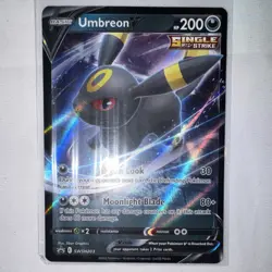 Pokemon TCG 5-Card Holo EX/V Lot Vaporeon Umbreon Leafeon Jolteon Cinderace - Image 4