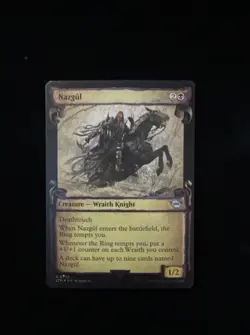 MTG Nazgul 725 Foil Showcase Scrolls The Lord of the Rings Tales of Middle Earth - Image 1