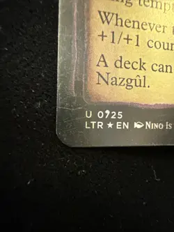 MTG Nazgul 725 Foil Showcase Scrolls The Lord of the Rings Tales of Middle Earth - Image 3