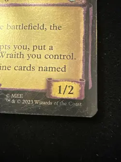 MTG Nazgul 725 Foil Showcase Scrolls The Lord of the Rings Tales of Middle Earth - Image 4