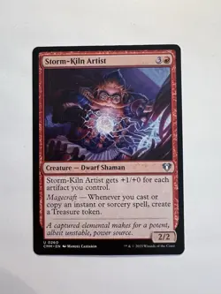 Storm-Kiln Artist - MTG Commander Masters - NM - Image 1