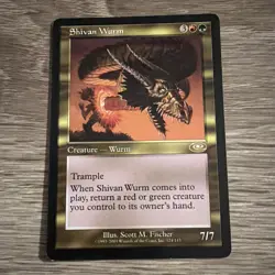 Shivan Wurm ~ Planeshift [ Excellent ] [ Magic MTG ] - Image 1