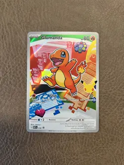 Pokemon Glumanda MEP 038 Black Star Promo Deutsch NM - Image 1