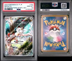 2024 Pokemon Mauzi Meowth PSA 10 Gem Mint #192 SV-P - Image 1