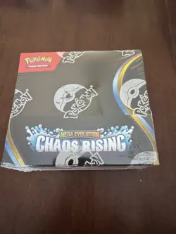 Pokemon TCG Mega Evolution Chaos Rising BOOSTER DISPLAY BOX 36 Packs Ships ASAP - Image 1
