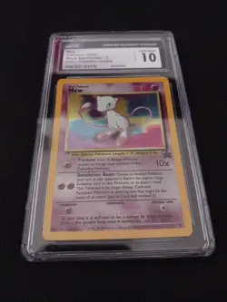 Pokemon Mew League Black Star Holo Promo #9 CGC 10 Gem Mint - Image 1